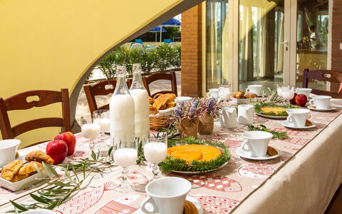 Il Nocciolo 12: Vaisselle, Meubles, Table, Aliments, Chaise, Serveware, Nappe De Table, Vaisselle, Drinkware, Assiette