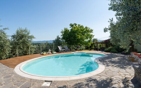 Buca delle Fate 8: Bleu, Piscine, Mobilier De Jardin, Meubles, Recours, Eco Hôtel, Chaise, Ombre, Parapluie, Hacienda