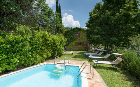 Le Volpaie 6+1: Piscine, Arbuste, Recours, Eco Hôtel, Biens, Chalet, Jardin, Hacienda, Villa, Mobilier De Jardin