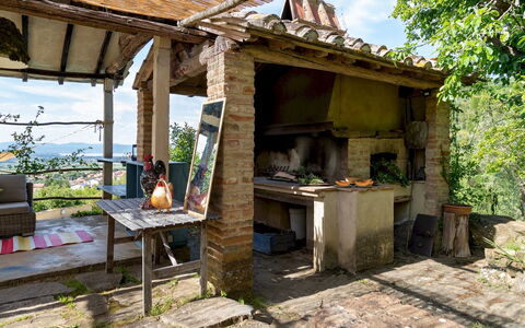 Campodalto 8: Bois, Zone Rurale, Meubles, Chalet, Arrière-Cour, Jardin, Mobilier De Jardin, Chaise, Ferme, Tableau De Plein Air