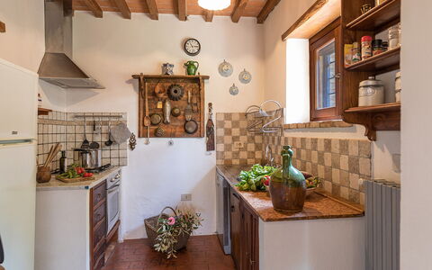 I Mandorli 8: Bois, Cuisine, Design Intérieur, Sol, Meubles, Comptoir, Domicile, Appareil De Cuisine, Cabinetry, Pièce