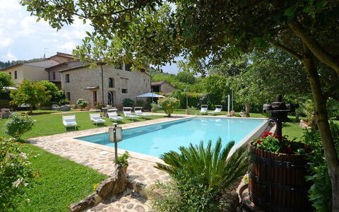 La Capanna di Franca 6+2: Piscine, Zone Résidentielle, Maison, Recours, Biens, Établissements Humains, Villa, Hacienda, Aménagement Paysager, Jardin