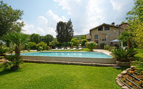 La Capanna di Franca 6+2: Piscine, Recours, Biens, Jardin, Hacienda, Villa, Eco Hôtel, Aménagement Paysager, Cour, Caractéristique De L'Eau