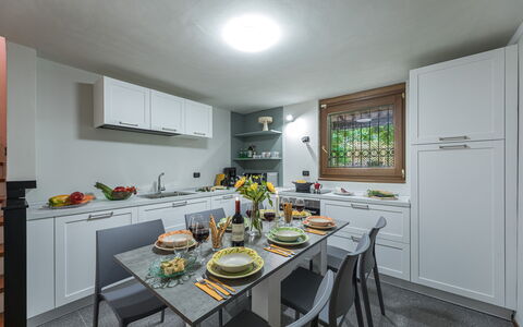 Villa Joy 6: Cuisine, Appareil De Cuisine, Comptoir, Principaux Appliance, Design Intérieur, Meubles, Électroménager, Cuisinière, Domicile, Plafond