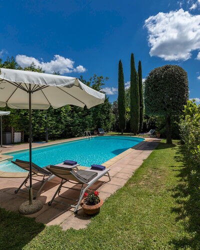 Villa Joy 6: Bleu, Piscine, Ombre, Eco Hôtel, Jardin, Aménagement Paysager, Biens, Hacienda, Villa
