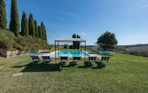 Il Poderuccio 17: Mobilier De Jardin, Piscine, Meubles, Loisir, Ombre, Tableau De Plein Air, Jardin, Aménagement Paysager, Pelouse, Arrière-Cour