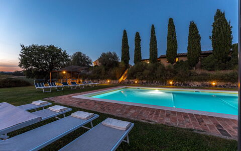 Il Poderuccio 17: Arbuste, Piscine, Eco Hôtel, Jardin, Biens, Aménagement Paysager, Hacienda, Recours, Villa