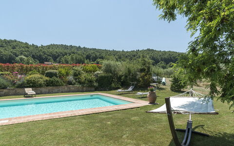 Casale al Doglio 6+1: Piscine, Arbuste, Jardin, Aménagement Paysager, Eco Hôtel, Recours, Hacienda, Arrière-Cour, Ombre, Pot De Fleur