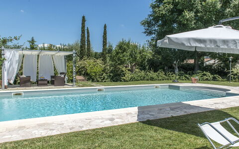 Albachiara 8: Piscine, Mobilier De Jardin, Recours, Composite, Ombre, Jardin, Eco Hôtel, Arrière-Cour, Loisir, Aménagement Paysager