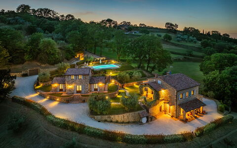 Il Casale di Manuele 12: Biens, Chalet, Domicile, Zone Rurale, Jardin, Aménagement Paysager, Ferme, Manoir, Village, Villa