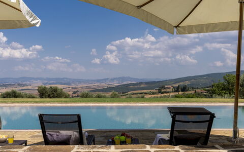 Villa Panorama 14: Ciel, Mobilier De Jardin, Piscine, Balancelle, Chaise, Ombre, Eco Hôtel, Parapluie, Recours