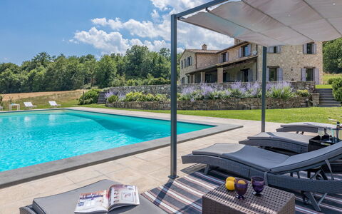 Villa le Fontane 12: Piscine, Recours, Composite, Mobilier De Jardin, Biens, Villa, Eco Hôtel, Ferme, Aménagement Paysager, Ombre