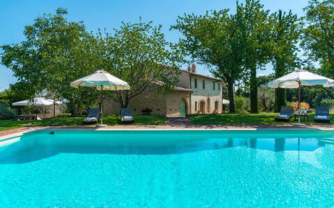 San Francesco 12: Bleu, Piscine, Biens, Hacienda, Ferme, Villa, Aménagement Paysager, Cour, Recours, Eco Hôtel