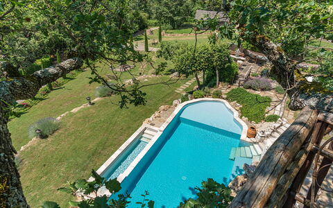 Borgo Paradiso 4+2: Piscine, Jardin, Loisir, Ombre, Biens, Recours, Aménagement Paysager, Arrière-Cour, Caractéristique De L'Eau, Dalle