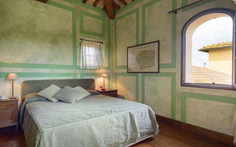 Poggerello 10: Design Intérieur, Chambre, Mur, Lit, Meubles, Plafond, Sol, Drap De Lit, Sol, Literie