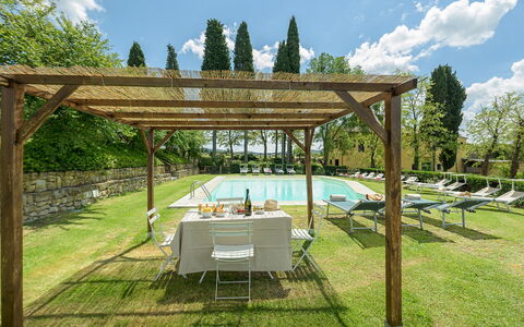 Poggerello 10: Mobilier De Jardin, Jardin, Piscine, Meubles, Ombre, Recours, Eco Hôtel, Structure En Plein Air, Arrière-Cour, Patio