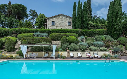 Il Borgo 16: Arbuste, Piscine, Jardin, Biens, Aménagement Paysager, Recours, Cour, Villa, Hacienda, Eco Hôtel