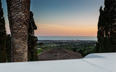 Villa Sole al Molino a Vento 8: Ciel, Horizon, Matin, Lumière Du Soleil, Soirée, Crépuscule, Le Coucher Du Soleil