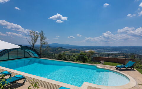 Il Casale del Nonno 8+2: Bleu, Piscine, Composite, Recours, Eco Hôtel, Ombre, Loisir, Mobilier De Jardin, Villa, Biens