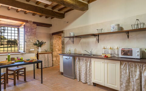 Santa Illuminata 12: Meubles, Design Intérieur, Sol, Domicile, Sol, Pièce, Cuisine, Cabinetry, Plafond, Comptoir
