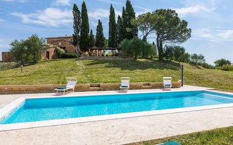 Casale Rasa 20+2: Piscine, Domicile, Biens, Ferme, Villa, Hacienda, Jardin, Aménagement Paysager, Arrière-Cour