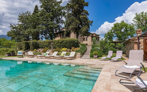 Podere Fabbrica 12: Biens, Jardin, Piscine, Aménagement Paysager, Ferme, Villa, Caractéristique De L'Eau, Arrière-Cour, Hacienda, Cour