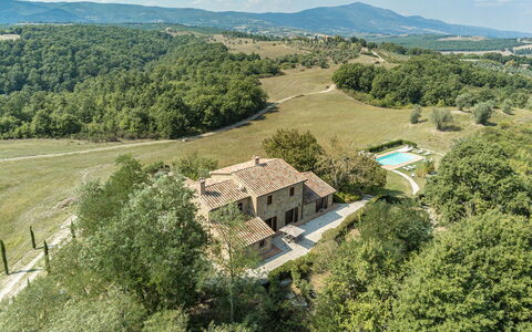 Podere di Salci 10: Arbre, Maison, Domicile, Paysage, Zone Rurale, Plaine, Zone Résidentielle, Biens, Lot Terre