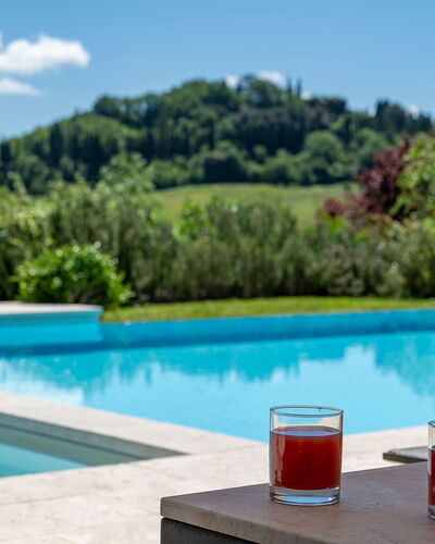 Podere Bellaria 18+2: Piscine, Recours, Eco Hôtel, Mobilier De Jardin, Aménagement Paysager, Jardin, Ombre, Chaise, Ferme, Arrière-Cour