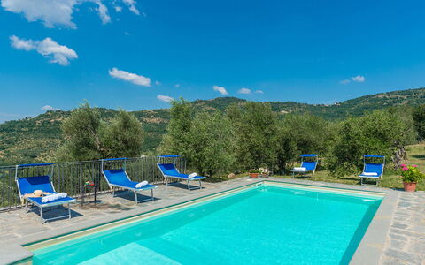 Villa Fabi 6+2: Bleu, Piscine, Mobilier De Jardin, Recours, Hacienda, Eco Hôtel, Biens, Villa, Aménagement Paysager, Ville Resort