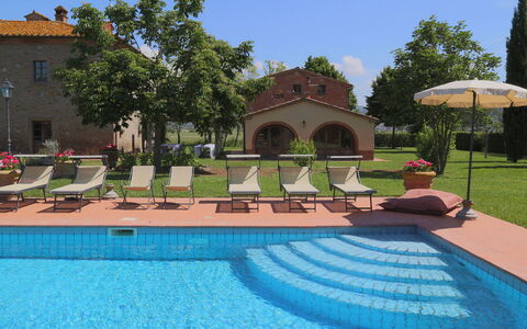 Le Caselle 26: Biens, Hacienda, Piscine, Villa, Recours, Cour, Ferme, Cour, Manoir, Hôtel