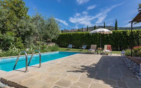 La Capannina 2+2: Piscine, Mobilier De Jardin, Dalle, Jardin, Composite, Ombre, Aménagement Paysager, Arrière-Cour, Loisir, Cour