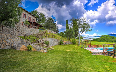 La Casa di Elsa 6: Paysage, Jardin, Biens, Ferme, Aménagement Paysager, Pelouse, Cour, Villa, Eco Hôtel, Piscine