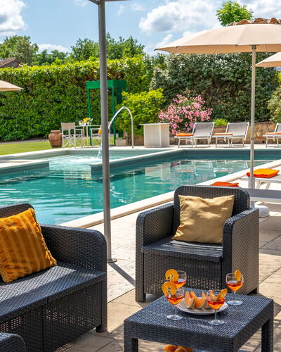La Colonica 18: Piscine, Mobilier De Jardin, Meubles, Parapluie, Recours, Balancelle, Chaise, Tableau De Plein Air, Jardin, Eco Hôtel