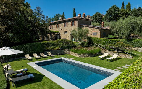 Tenuta Sagherina 8: Piscine, Arbuste, Jardin, Aménagement Paysager, Arrière-Cour, Biens, Villa, Pelouse, Cour, Cour