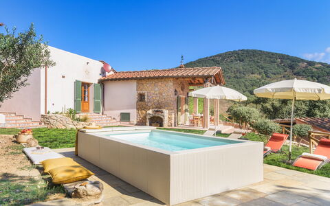 Villa Zaca 6: Piscine, Recours, Eco Hôtel, Biens, Chaîne De Montagnes, Loisir, Hacienda, Jardin, Villa, Aménagement Paysager