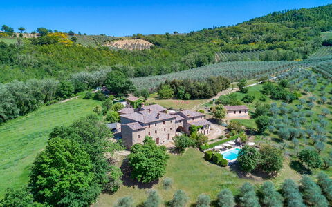 Podere le Corone 14: Biens, Villa, Aliments, Hacienda
