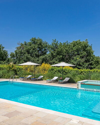 Casal Parro 6: Piscine, Bleu, Mobilier De Jardin, Recours, Meubles, Chaise, Balancelle, Composite, Loisir, Eco Hôtel
