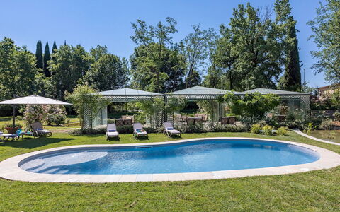 Villa Mimmina 8: Piscine, Mobilier De Jardin, Recours, Jardin, Ombre, Aménagement Paysager, Eco Hôtel, Arrière-Cour, Parapluie, Loisir
