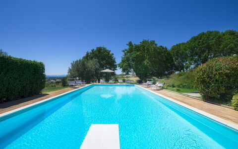 La Panoramica 8: Piscine, Bleu, L'Eau, Recours, Composite, Thermes, Loisir, Eco Hôtel, Caractéristique De L'Eau, Ombre