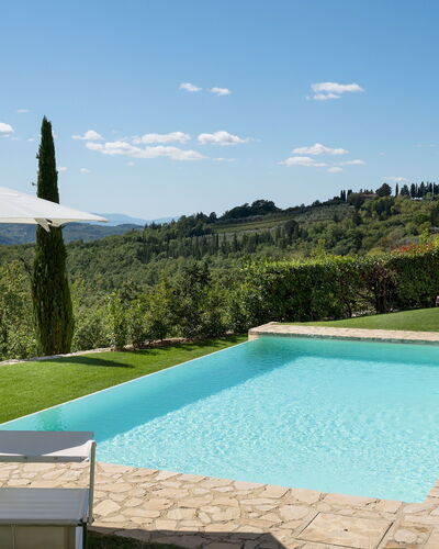 Poggio Novoli 6: Piscine, Mobilier De Jardin, Recours, Eco Hôtel, Balancelle, Villa, Aménagement Paysager, Dalle, Cour