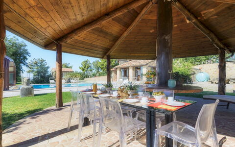 Il Romitoio 12: Ombre, Recours, Structure En Plein Air, Mobilier De Jardin, Piscine, Eco Hôtel, Aménagement Paysager, Biens, Pavillon, Dalle