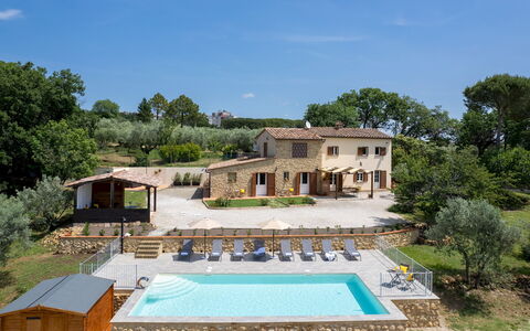Casa la Fenice 8+2: Piscine, Recours, Mobilier De Jardin, Biens, Parapluie, Thermes, Villa, Ferme, Hacienda, Eco Hôtel