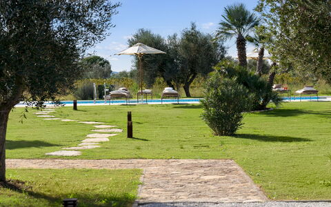 La Buganvilla 14: Arbre, Pelouse, Jardin, Ombre, Mobilier De Jardin, Parc, Aménagement Paysager, Piscine, Loisir, Cour