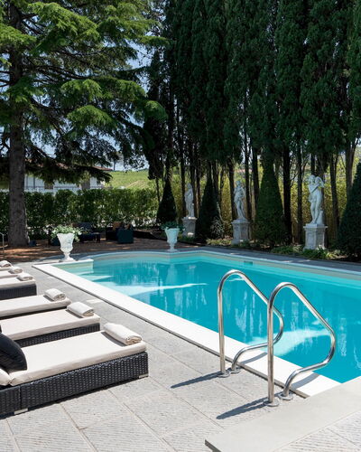 Villa Irma 10: Piscine, Mobilier De Jardin, Recours, Loisir, Composite, Ombre, Eco Hôtel, Caractéristique De L'Eau, Jardin, Aménagement Paysager