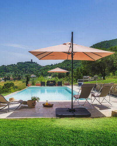 Podere Il Chiesino 8+2: Piscine, Colline, Recours, Eco Hôtel, Loisir, Balancelle, Mobilier De Jardin, Chaîne De Montagnes, Jardin, Ombre