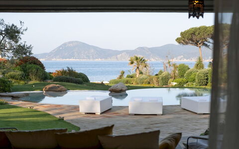 Villa Padulella 8+2: L'Eau, Piscine, Recours, Mobilier De Jardin, Eco Hôtel, Parapluie, Jardin, Ombre, Côte, Tropiques