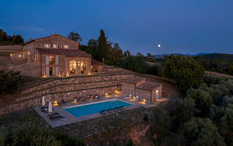 Villa Il Pozzo 14: Domicile, Maison, Chalet, Biens, Ferme, Manoir, Villa, Piscine, Maison Historique, Soirée