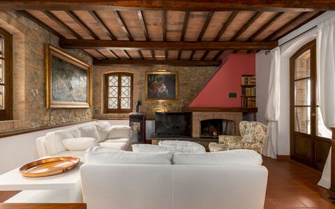 Villa Binetti 7: Meubles, Design Intérieur, Sol, Mur, Sol, Bois, Canapé, Plafond, Salon, Pièce