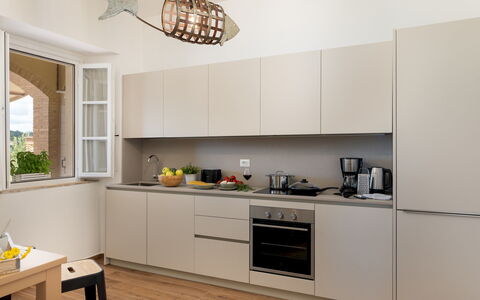 Casolare San Martino 12: Appareil De Cuisine, Cuisine, Comptoir, Meubles, Design Intérieur, Cabinetry, Principaux Appliance, Sol, Bois, Électroménager