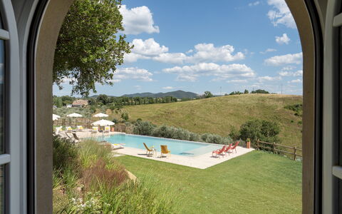 Casolare San Martino 12: Lot Terre, Piscine, Biens, Jardin, Ferme, Mobilier De Jardin, Pelouse, Villa, Aménagement Paysager, Eco Hôtel
